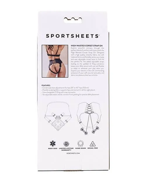 Sportsheets High Waisted Strap-On Corset