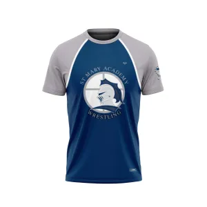 ST. MARY ACADEMY CREW NECK SHIRT (NAVY)