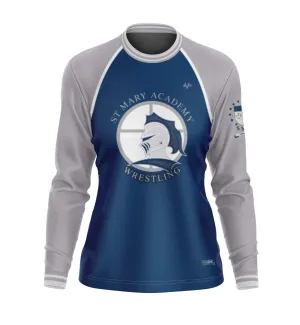 ST. MARY ACADEMY LONG SLEEVE SHIRT (NAVY)