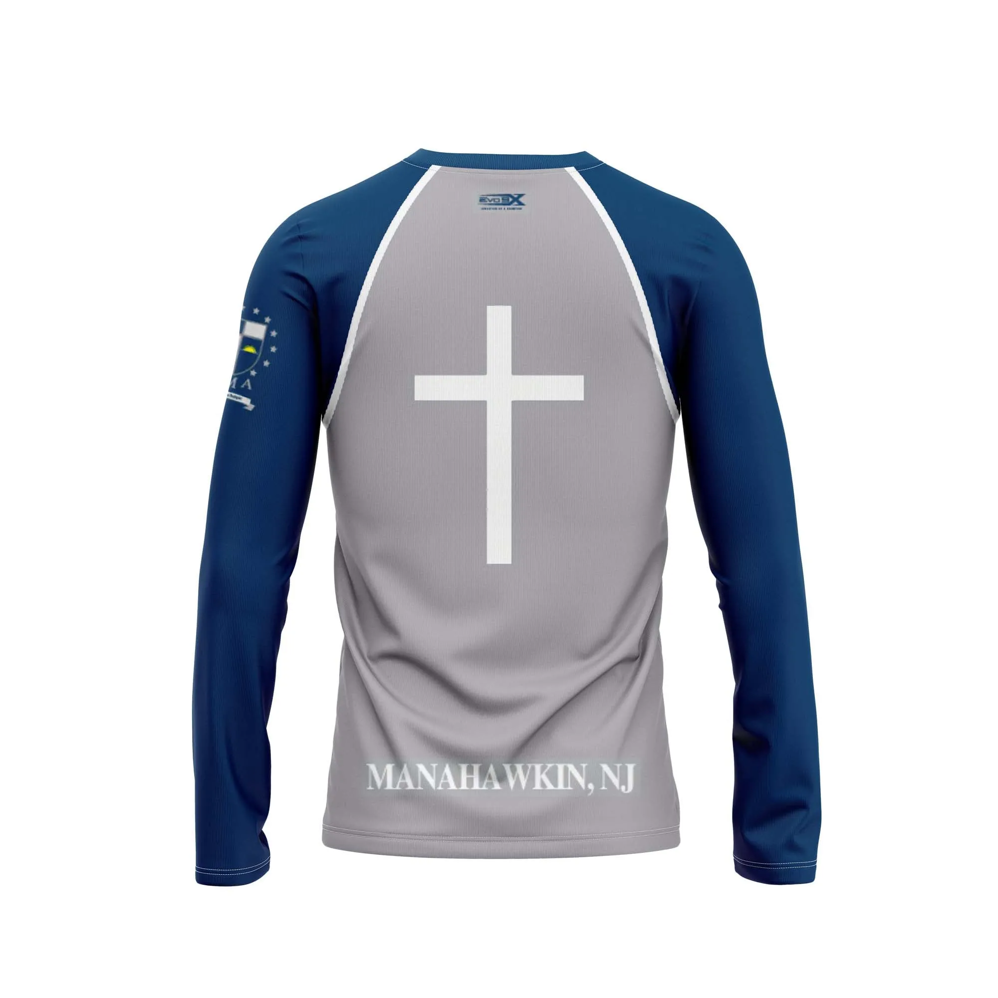 ST. MARY ACADEMY WOMENS LONG SLEEVE SHIRT (GREY)