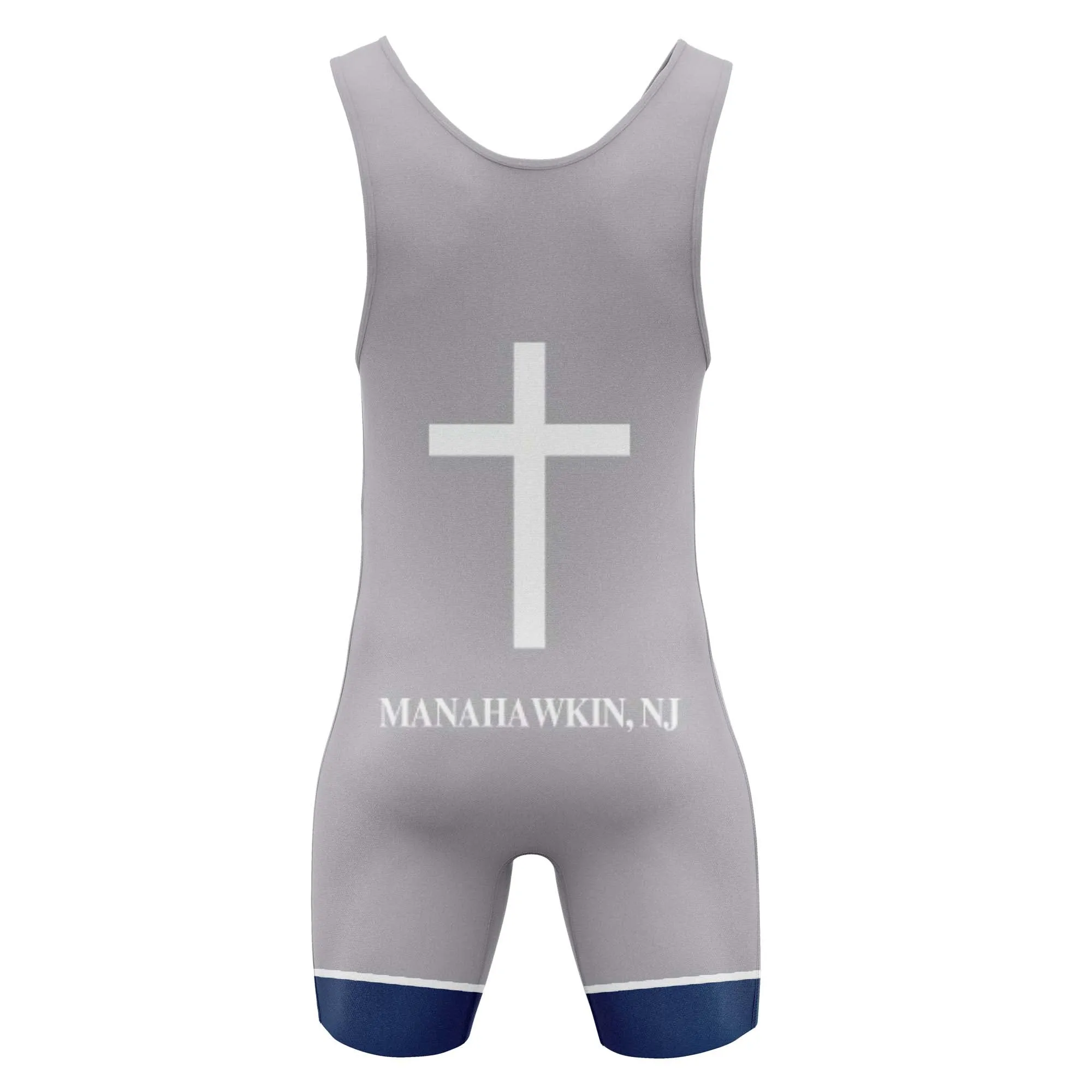 ST. MARY ACADEMY WRESTLING SINGLET (GREY)