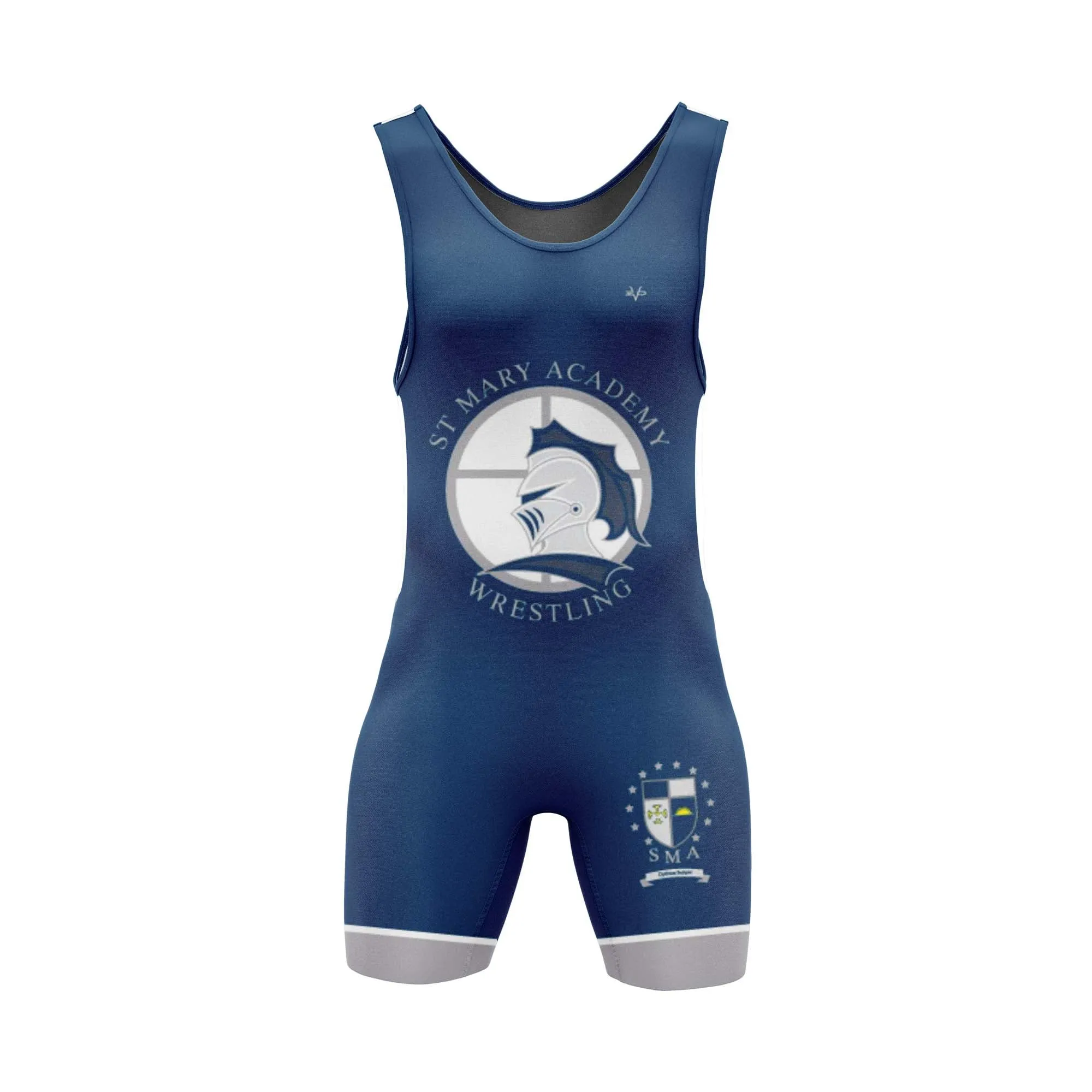 ST. MARY ACADEMY WRESTLING SINGLET (NAVY)