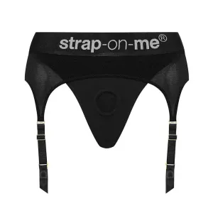 Strap on me Black Rebel Large Harness Lingerie for Her