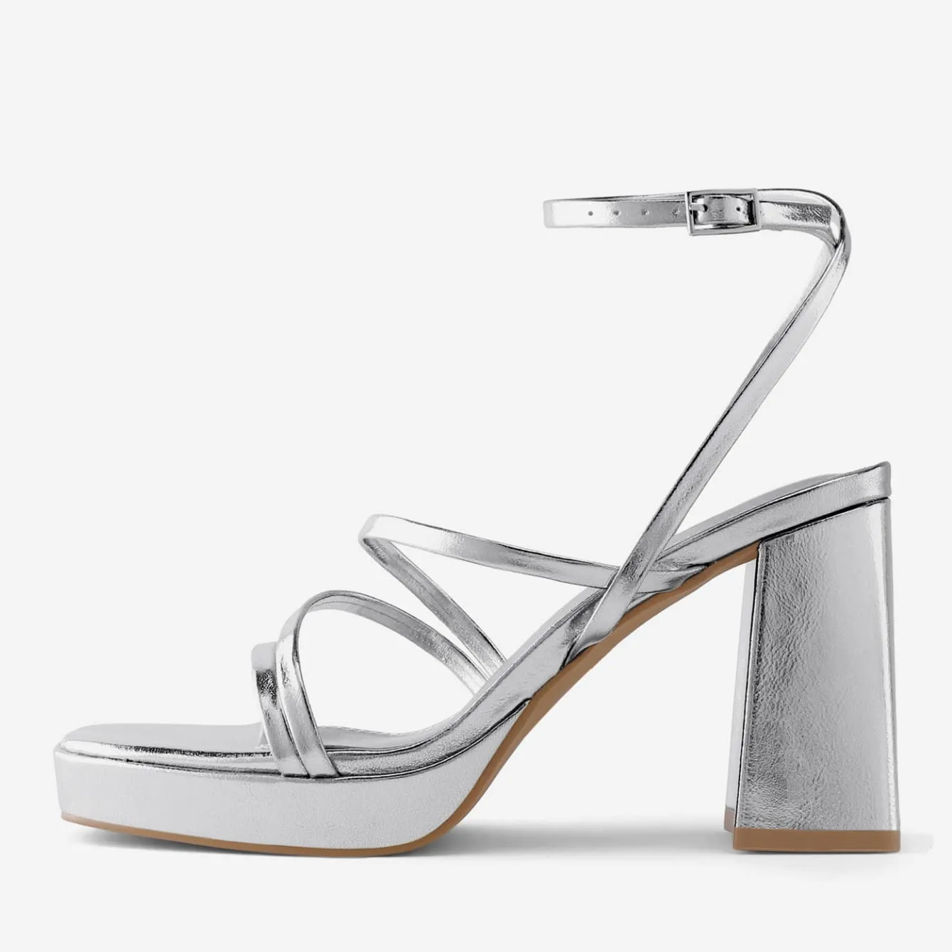 Strappy Platform Heels for Women