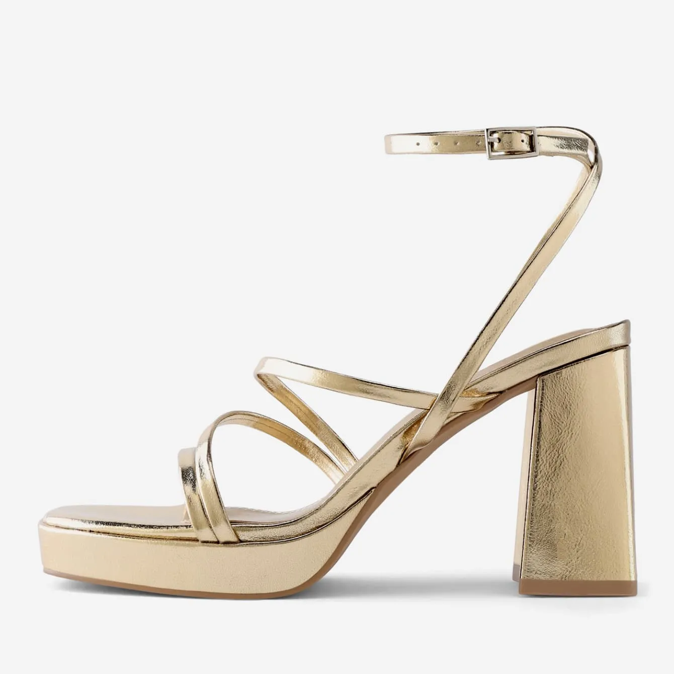 Strappy Platform Heels for Women