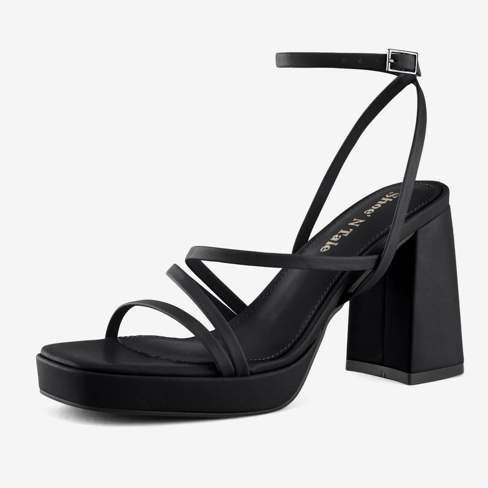 Strappy Platform Heels for Women