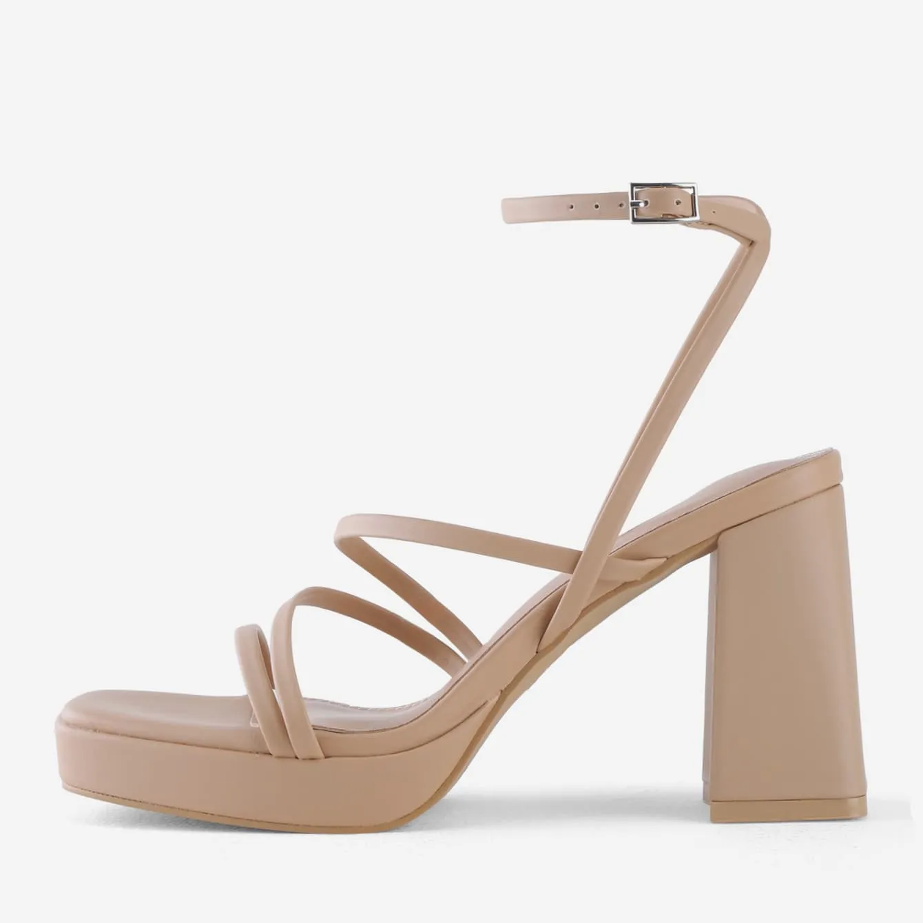 Strappy Platform Heels for Women