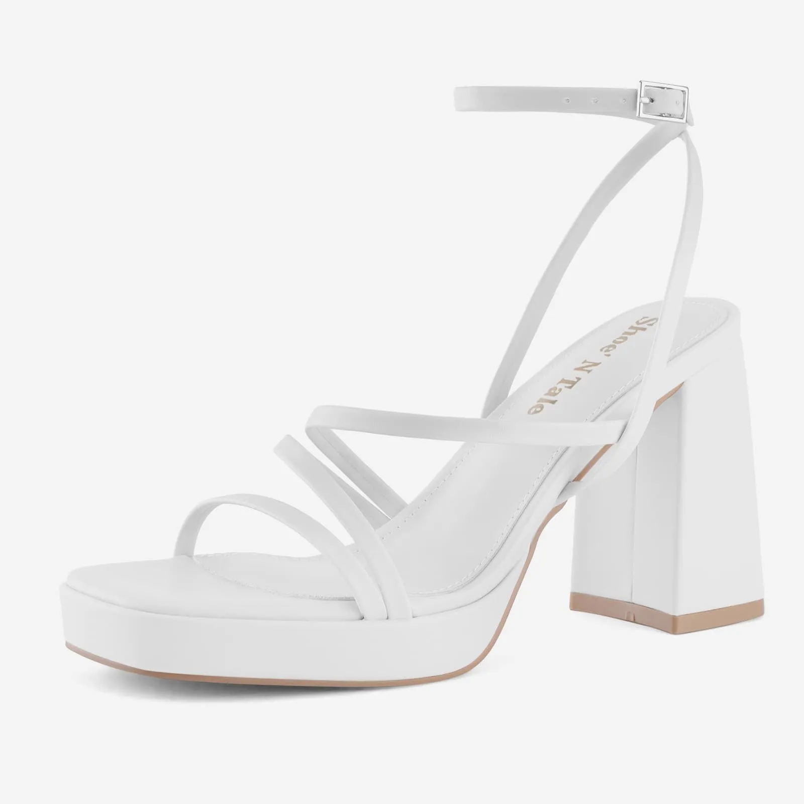 Strappy Platform Heels for Women