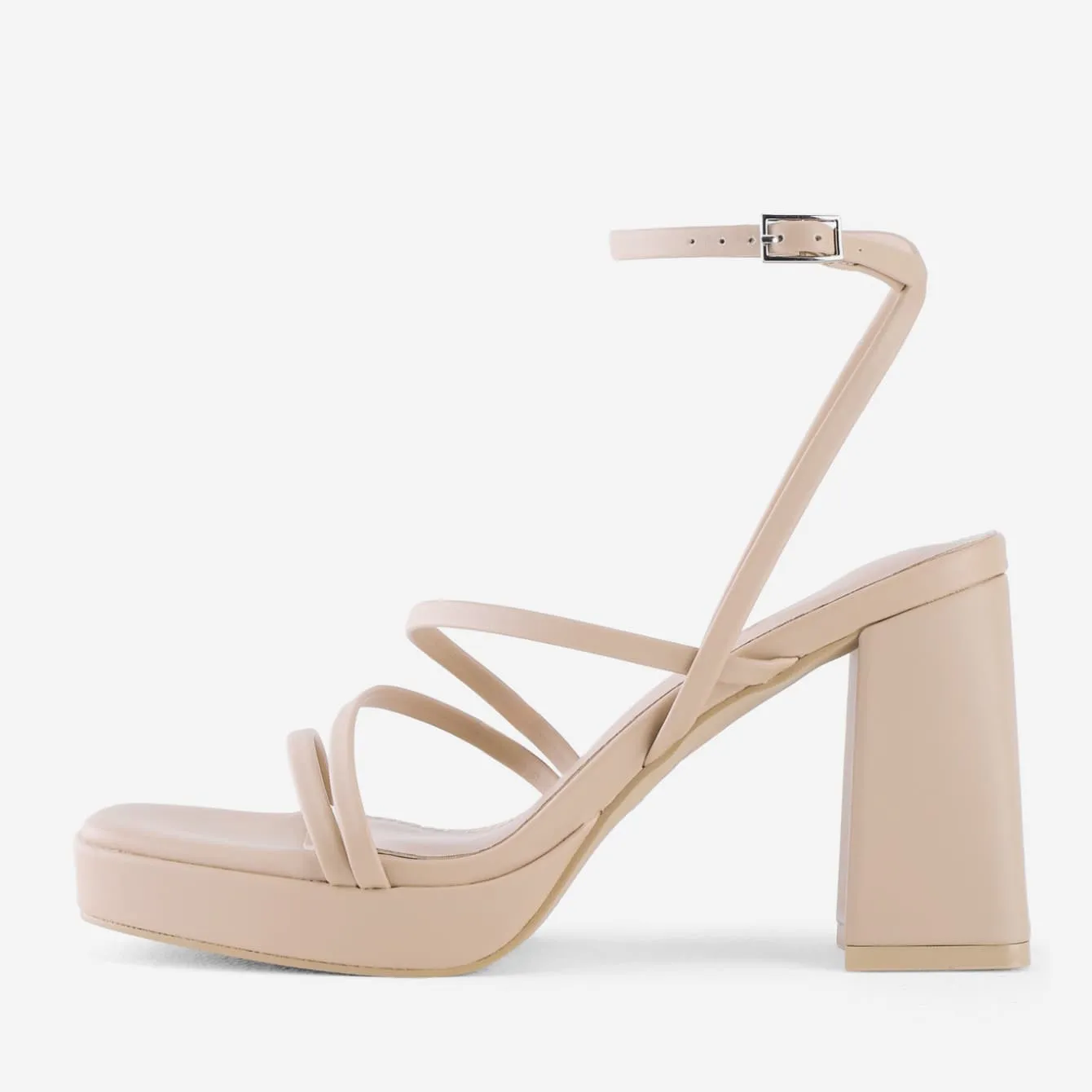 Strappy Platform Heels for Women