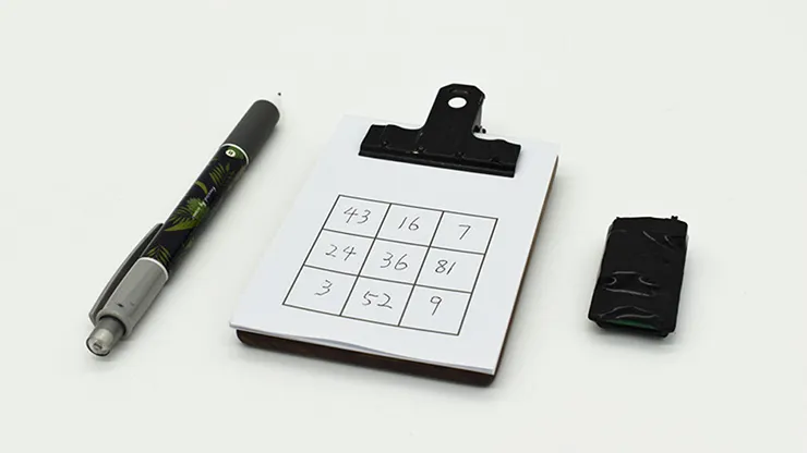 Sudoku (Gimmicks and Online Instructions) by Secret Factory & N2G Magic.