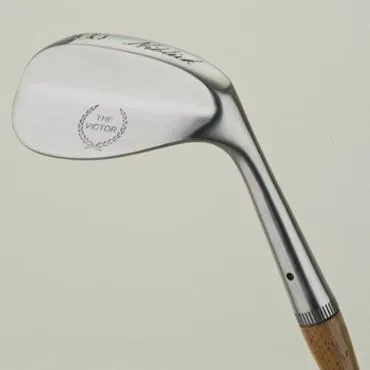 Tad Moore - Victor Model hickory shafted Niblick golf club 55.5 degrees