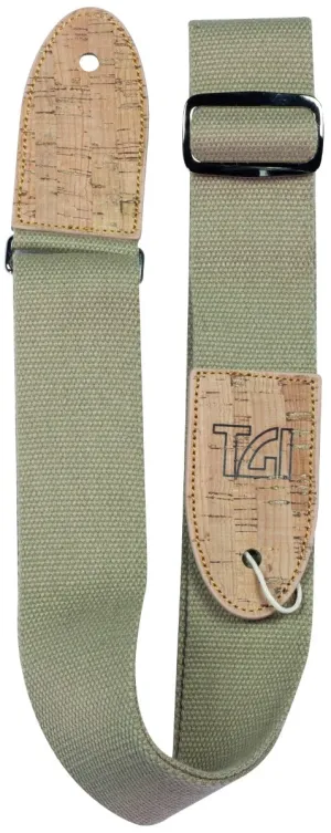 TGI GUITAR STRAP WOVEN COTTON VEGAN - NATURAL