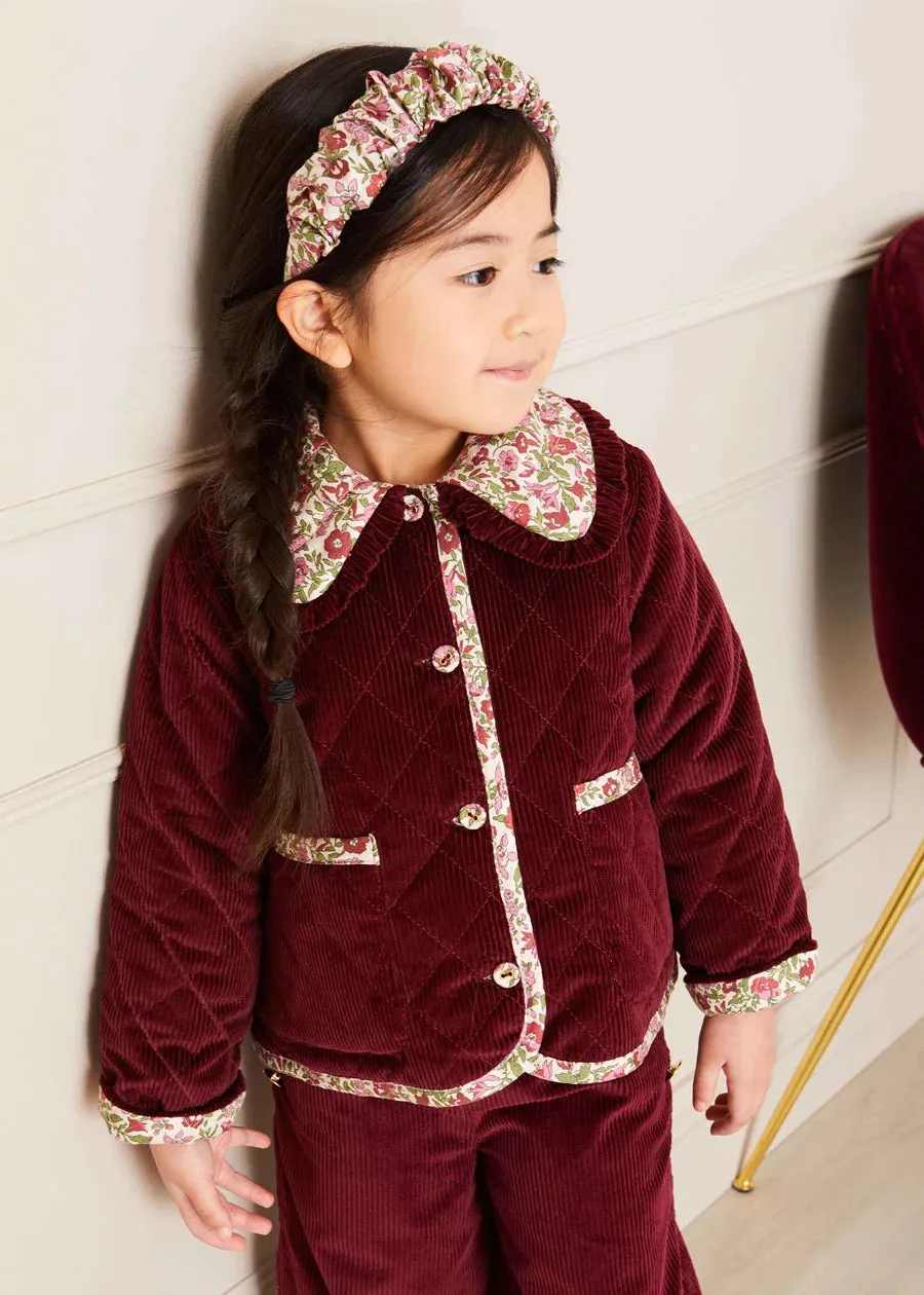 The Daphne Floral Blouse Girl Look