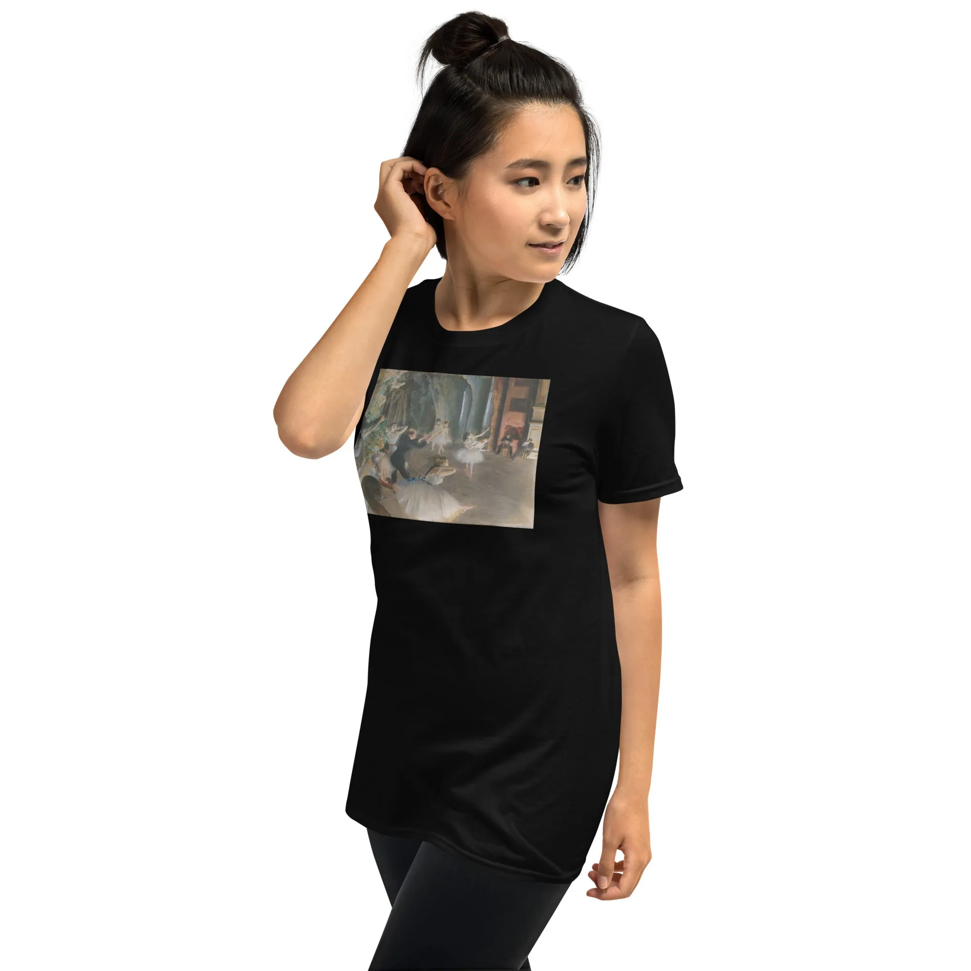 The Rehearsal Onstage by Edgar Degas T-Shirt