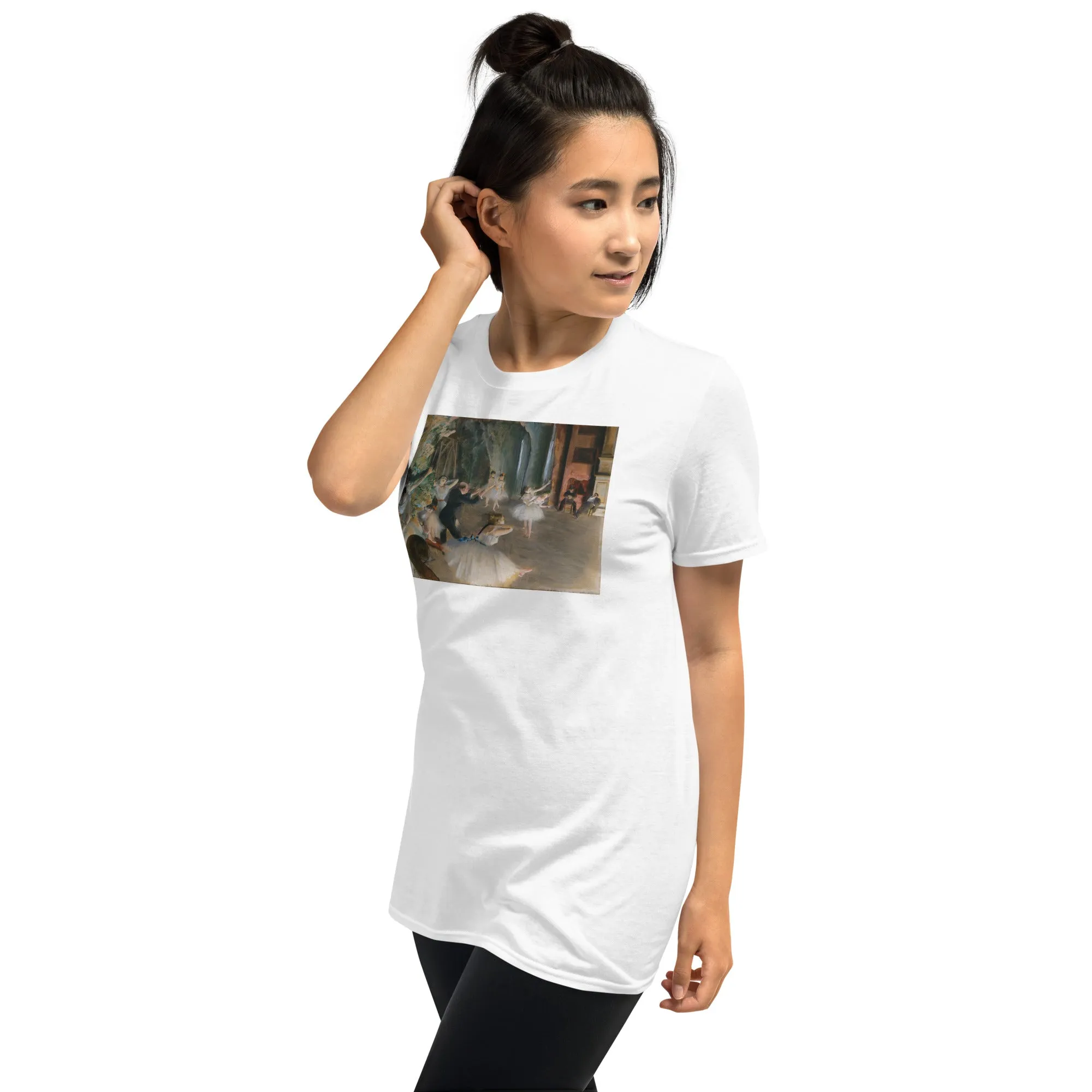 The Rehearsal Onstage by Edgar Degas T-Shirt
