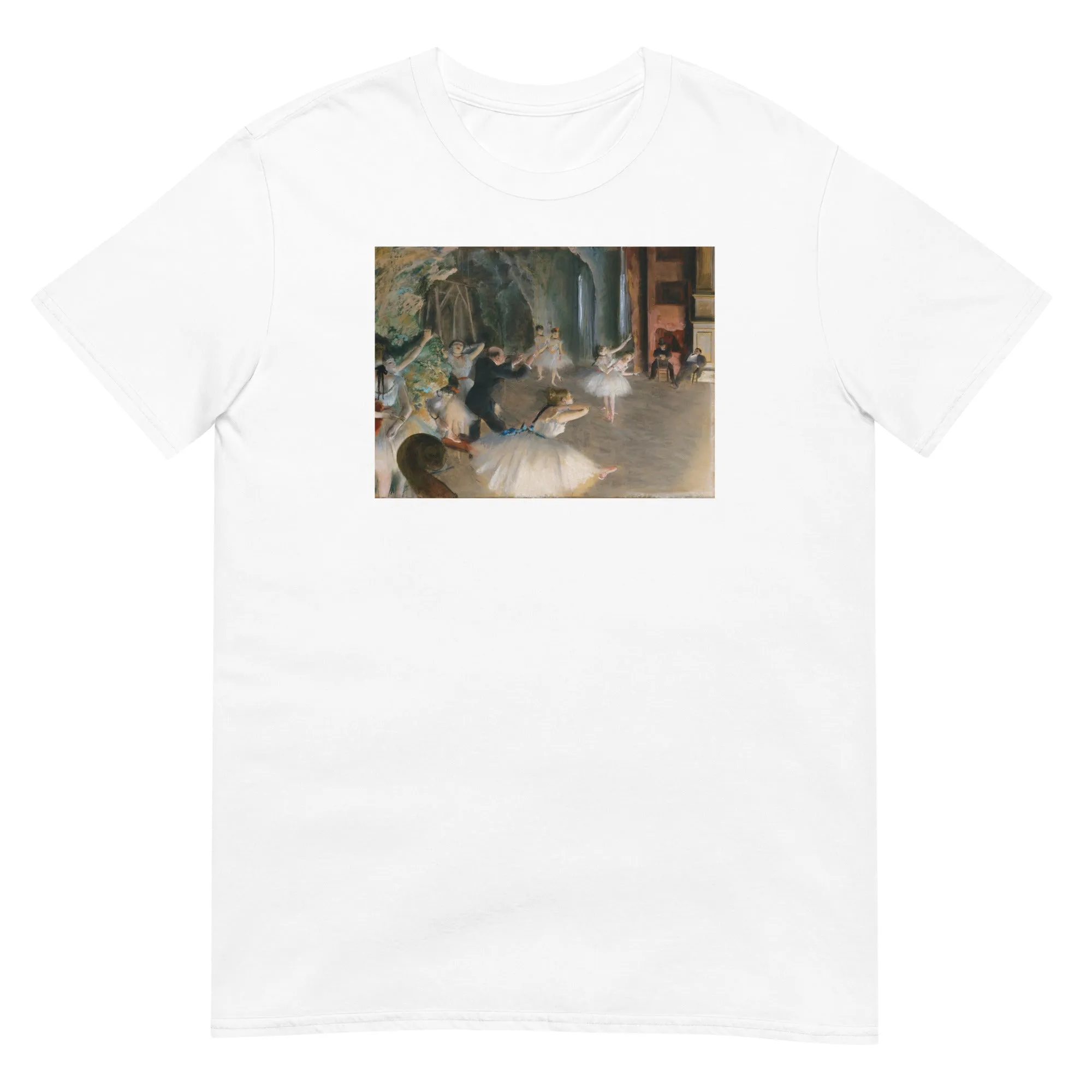 The Rehearsal Onstage by Edgar Degas T-Shirt