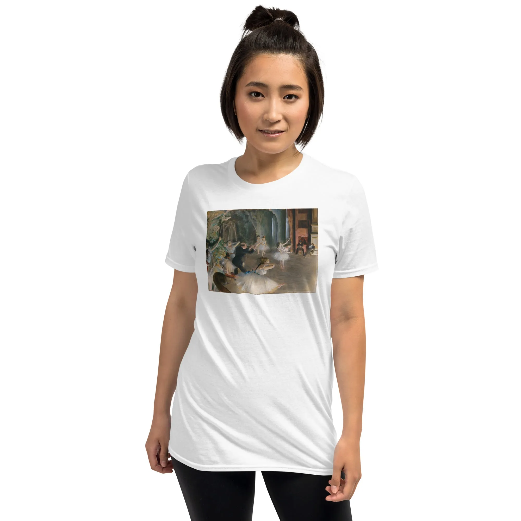 The Rehearsal Onstage by Edgar Degas T-Shirt