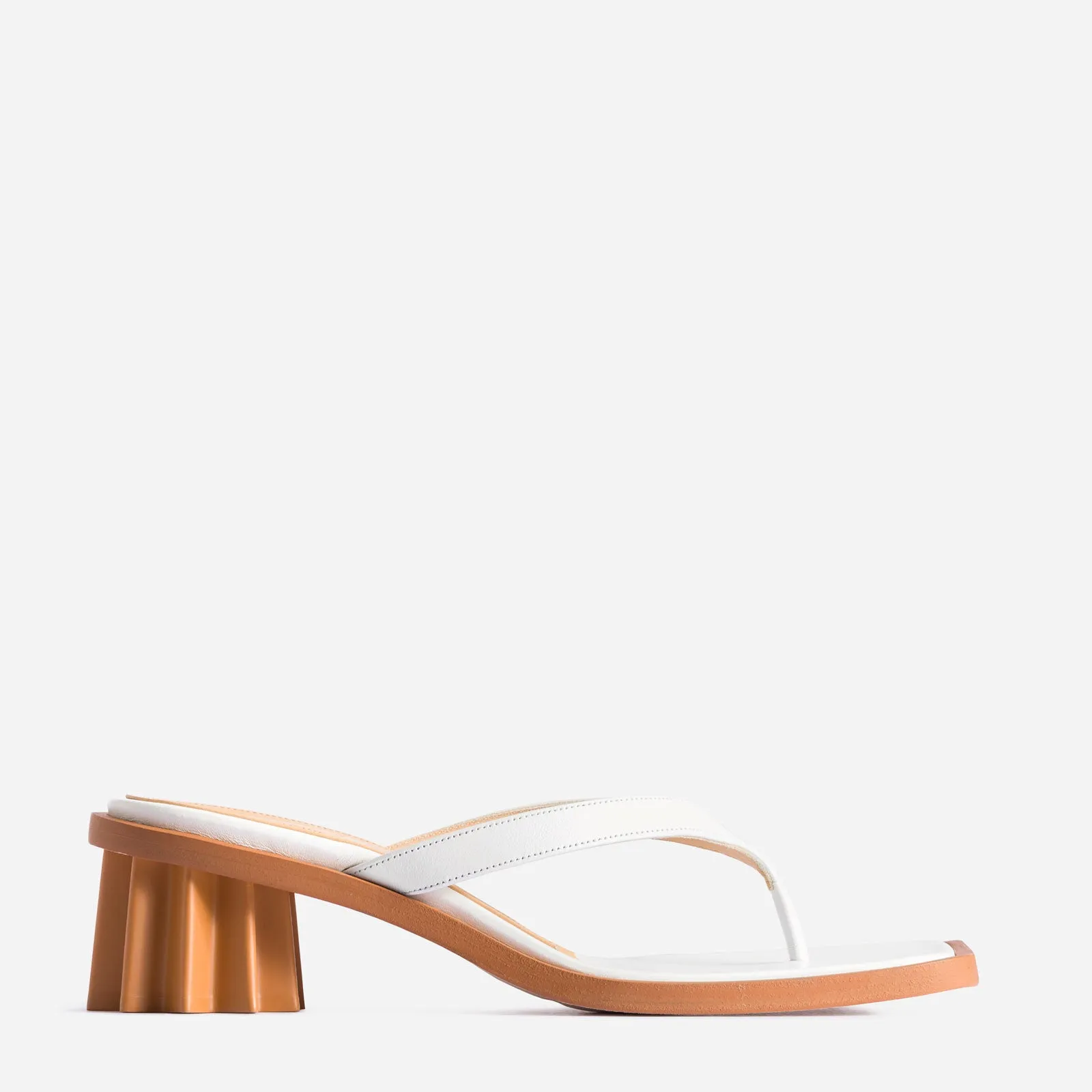 Thong Sandal - White