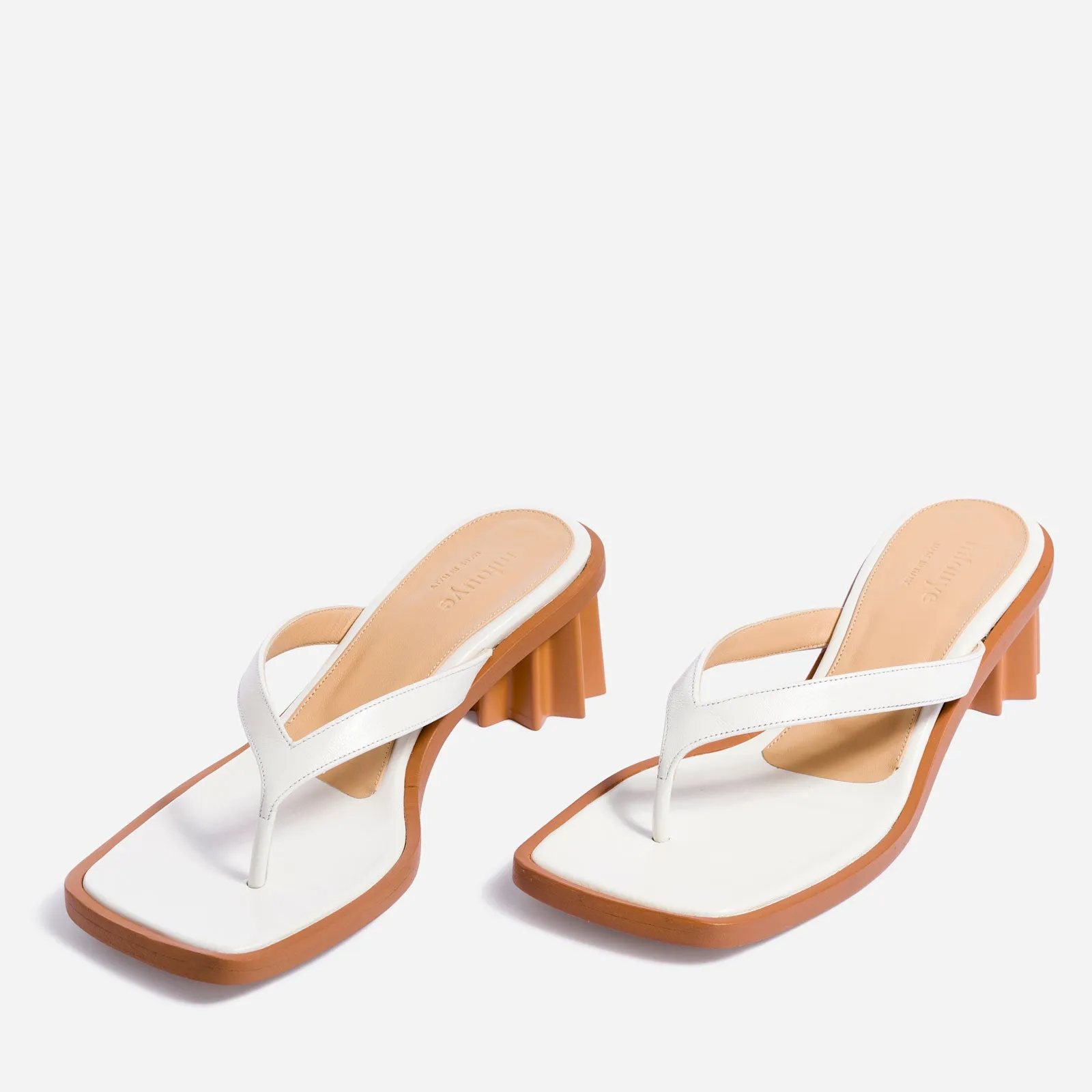 Thong Sandal - White