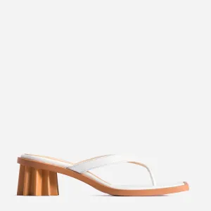 Thong Sandal - White