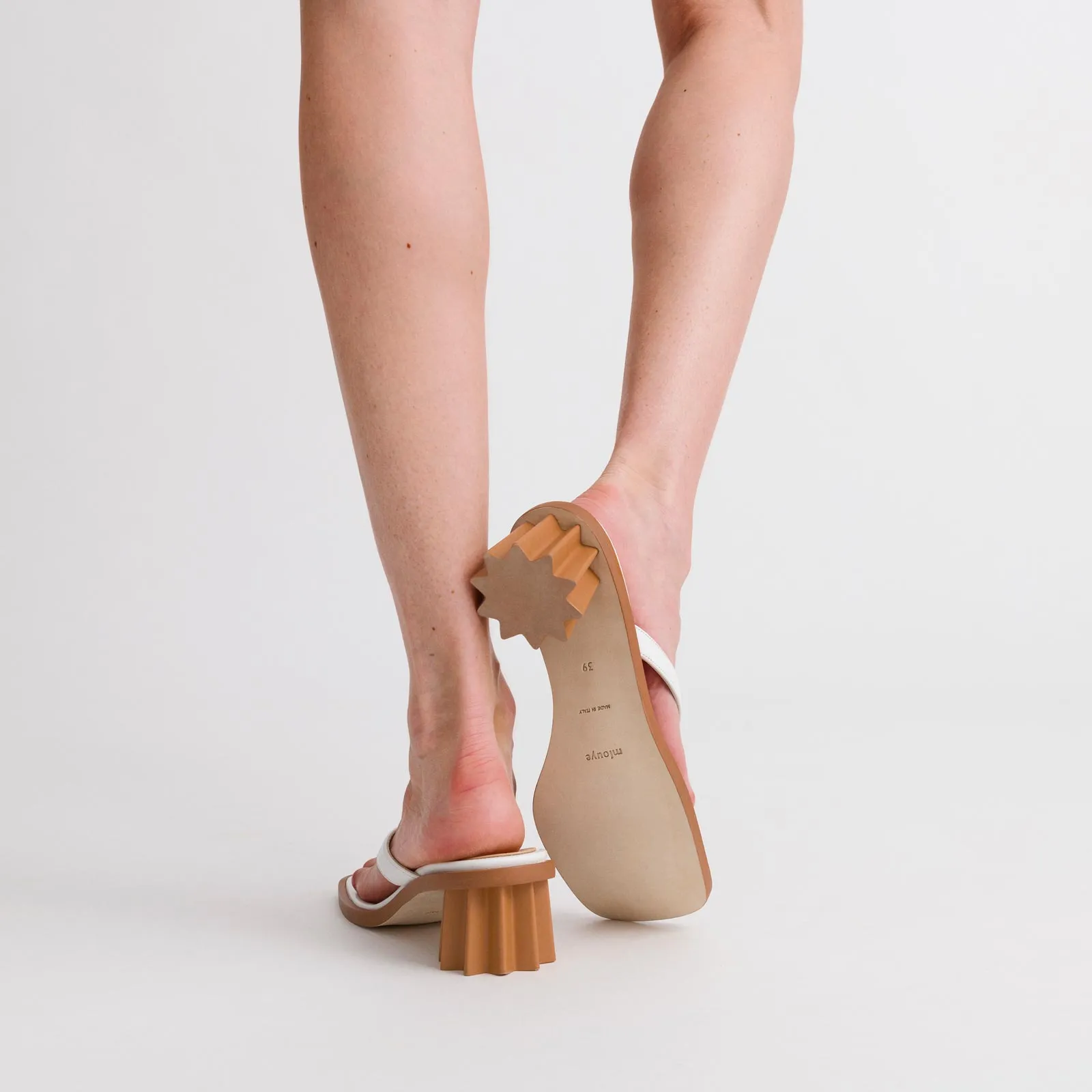 Thong Sandal - White