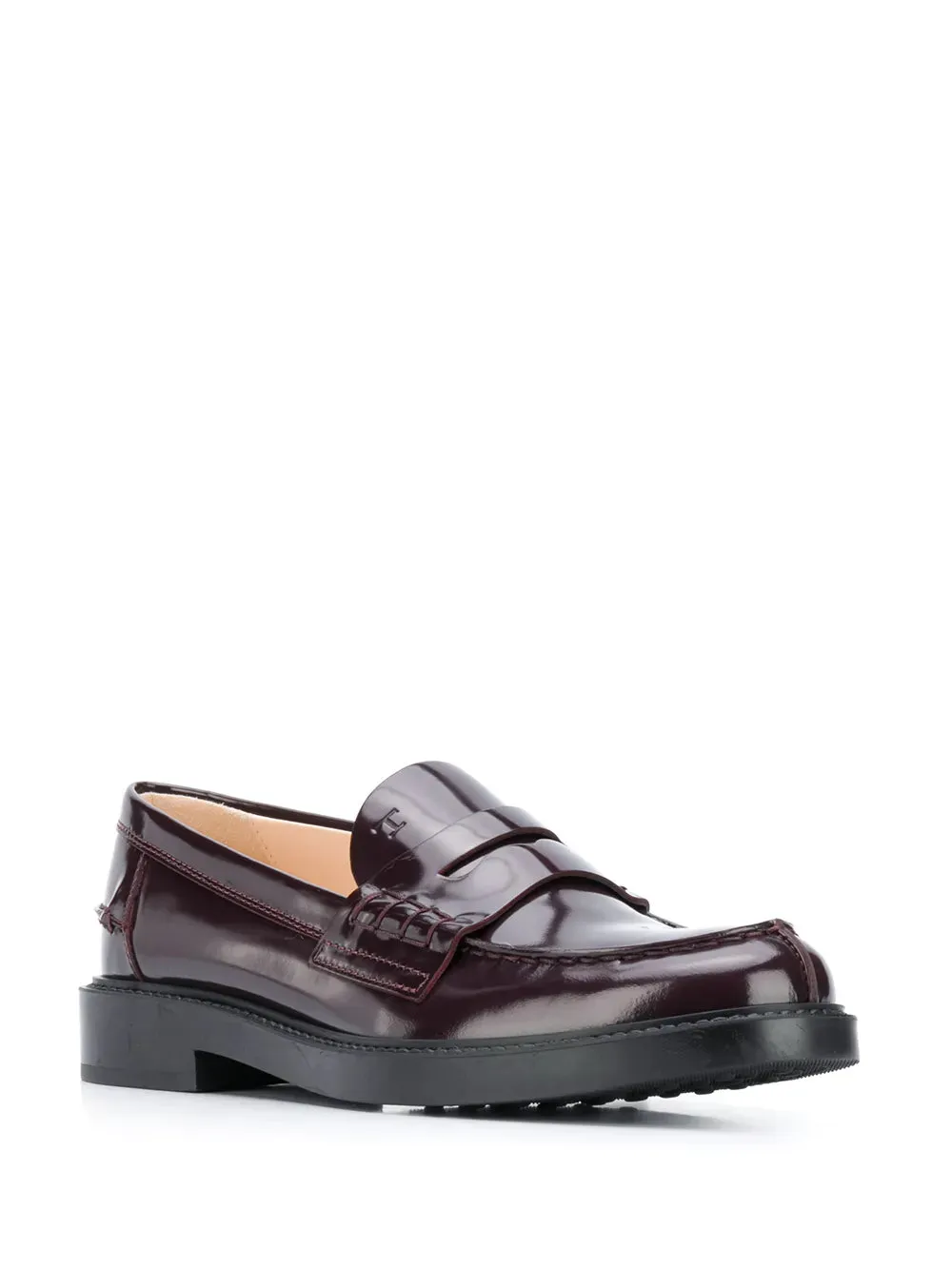 Tod's leather penny loafers