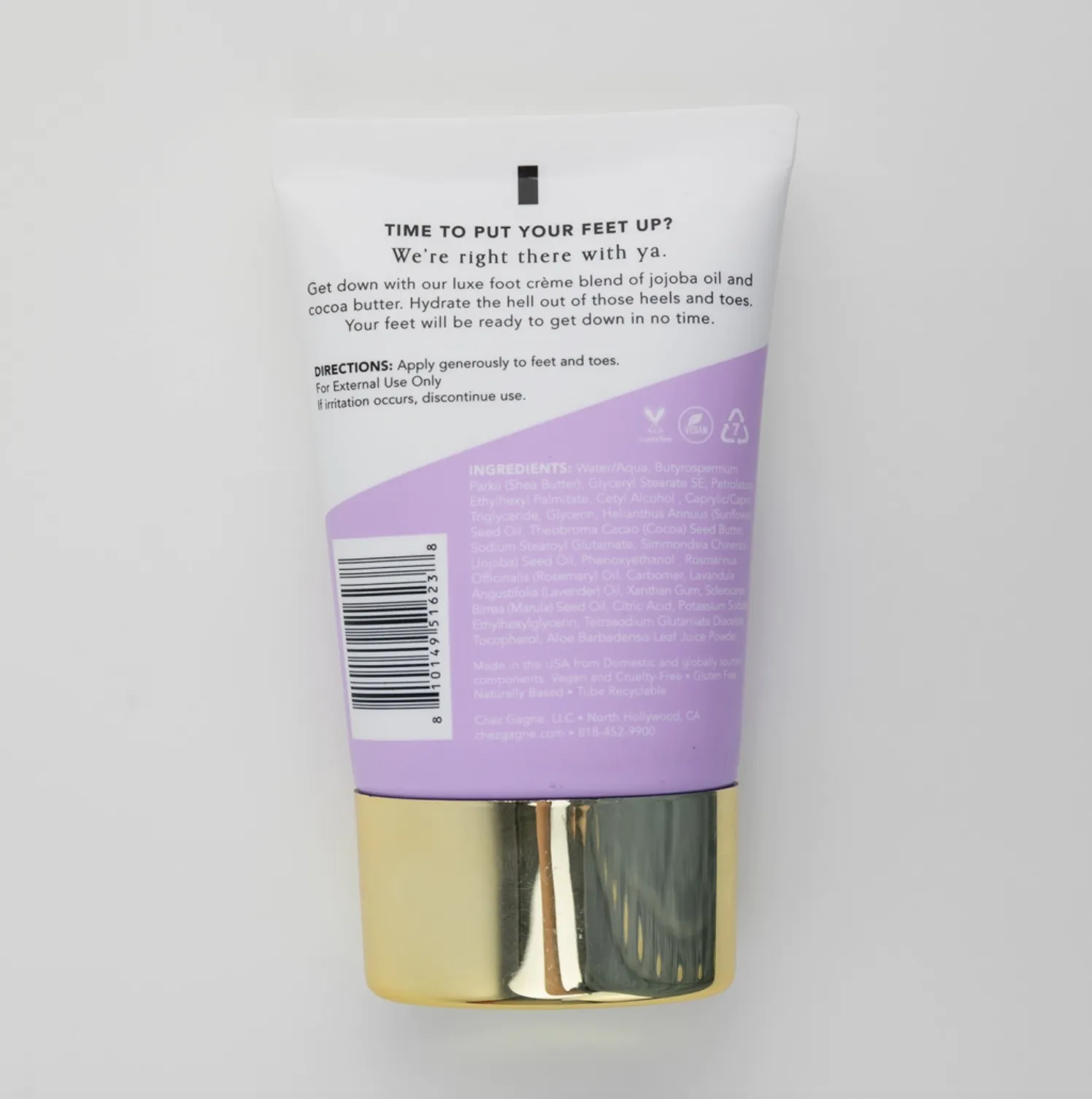 Toe Up | Foot Crème | Lavender   Rosemary