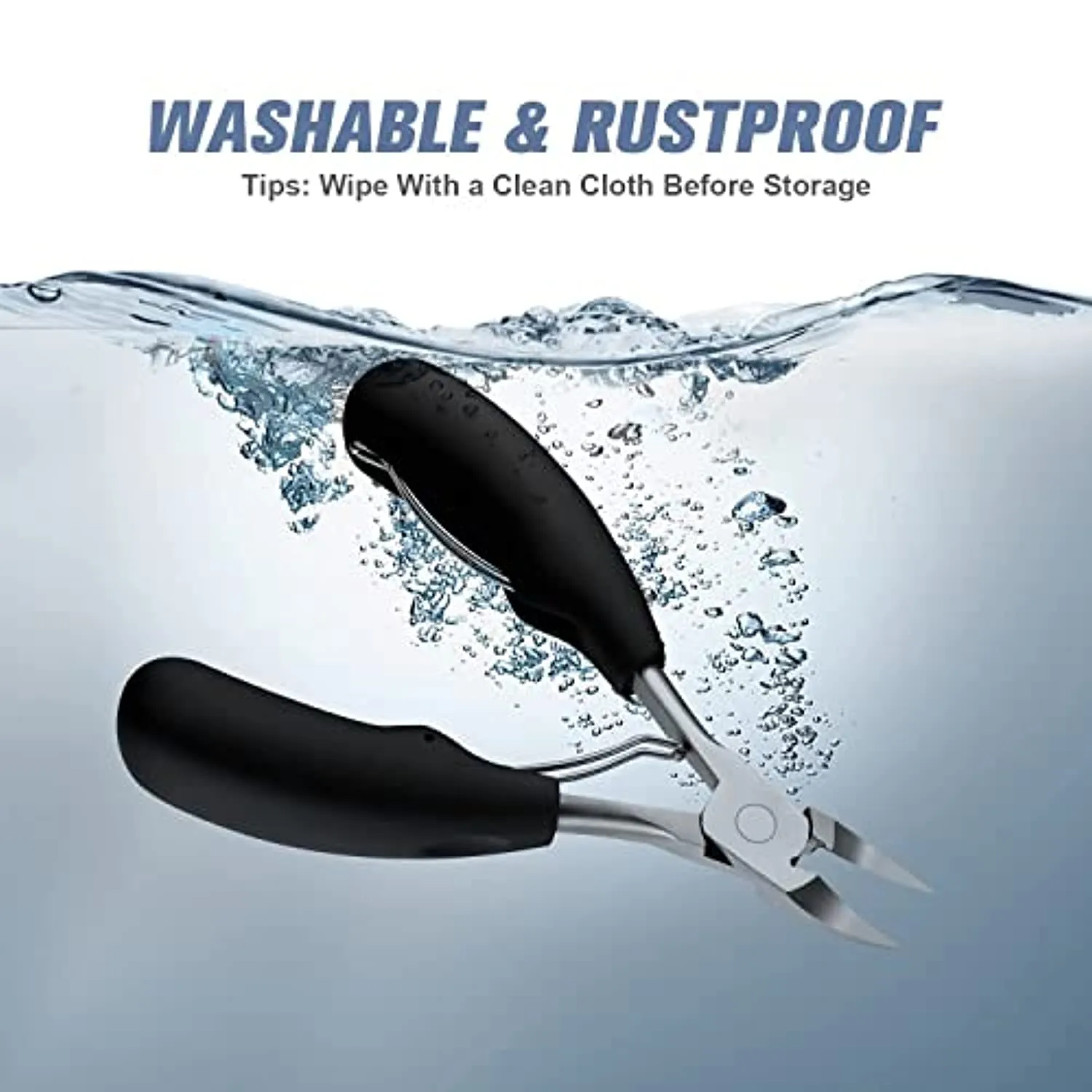 Toenail Clippers, High-grade Stainless Steel, Professionally Paronychia, Thick nails, Ingrown Nails, Suitable for Men, Women and Seniors