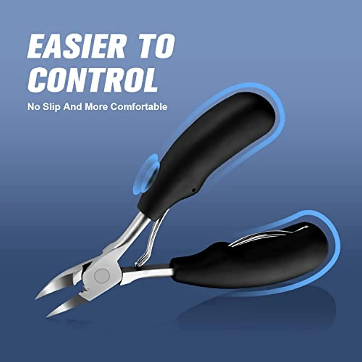 Toenail Clippers, High-grade Stainless Steel, Professionally Paronychia, Thick nails, Ingrown Nails, Suitable for Men, Women and Seniors