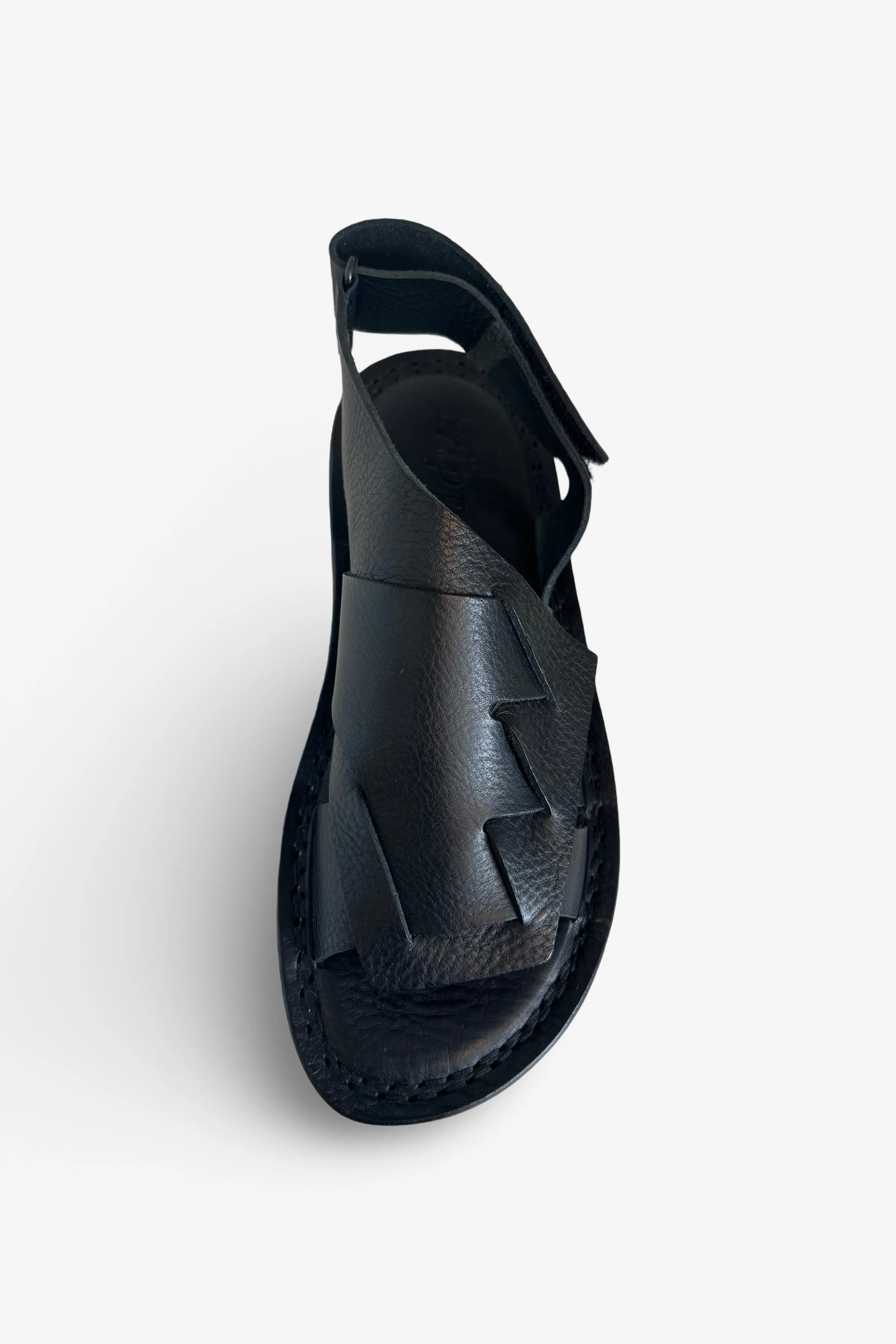 Trippen Influence Sandal | Black