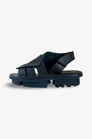 Trippen Influence Sandal | Black