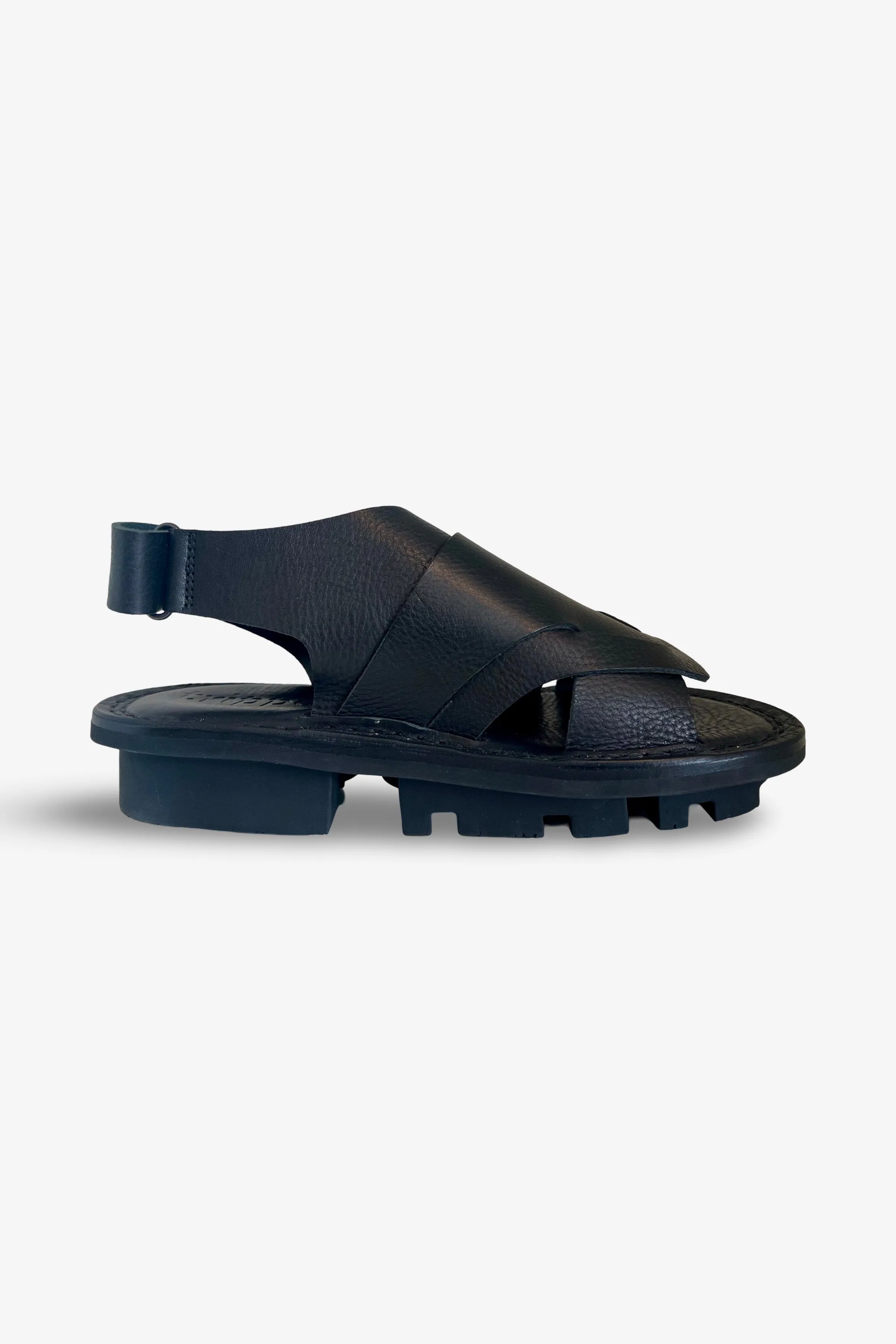 Trippen Influence Sandal | Black