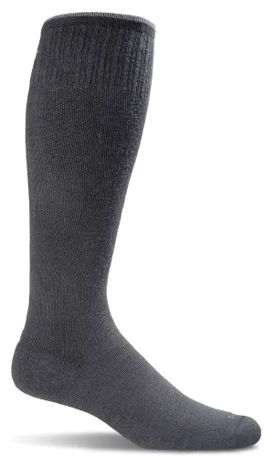 Twister Knee-High Women - Black Solid Firm Compression (20-30mmHG)