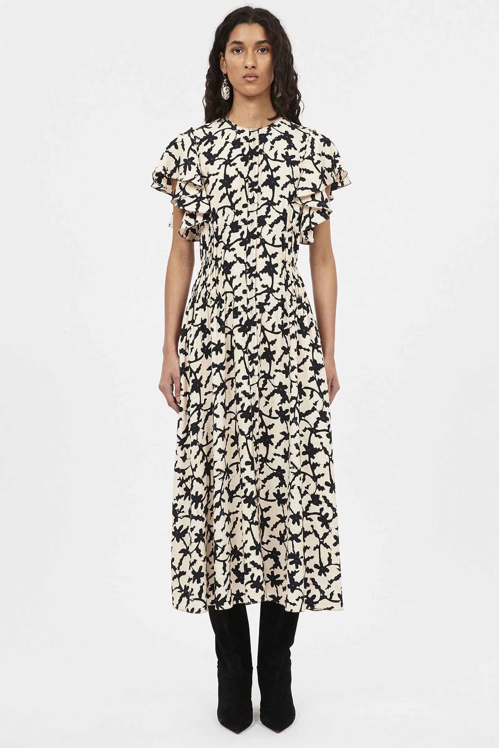 Ulla Johnson Anais Dress in Moonstone