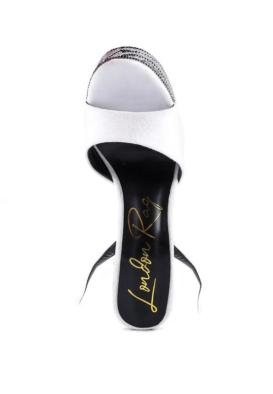 ULTRA PLATFORM DIAMANTE HEELS