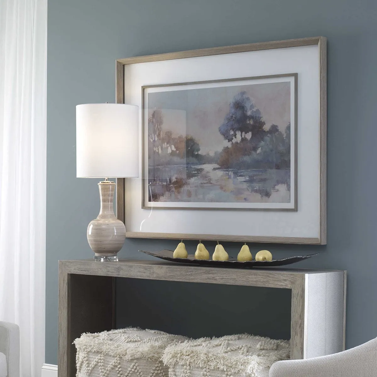 Uttermost Morning Lake Landscape Framed Print