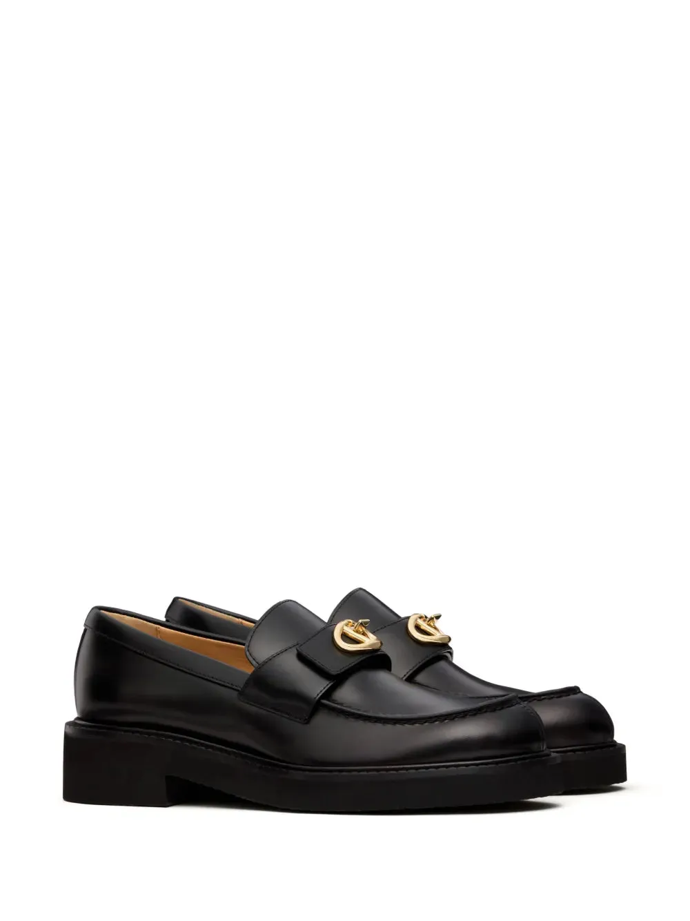 Valentino Garavani leather loafers