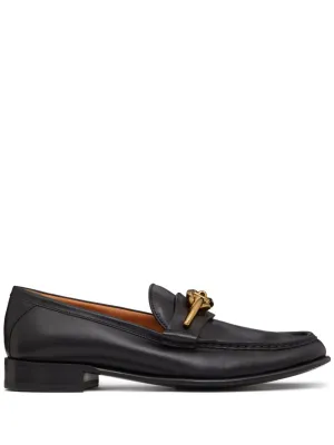Valentino Garavani VLogo Moon leather loafers
