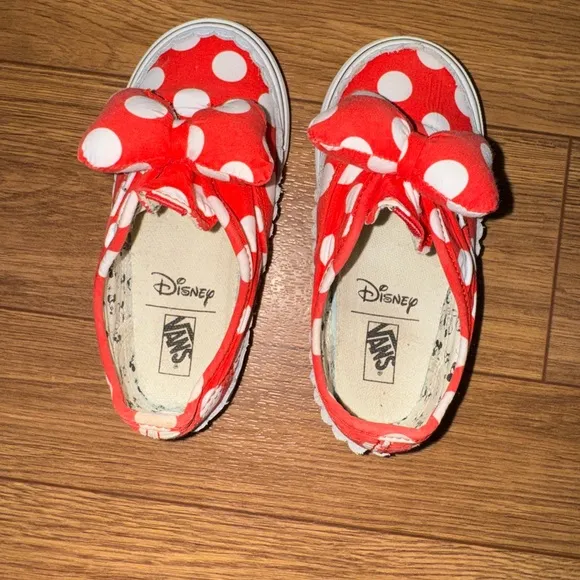 Vans Shoes Vans X Disney Authentic Gore Minnie Mouse Bow 8.5 toddler