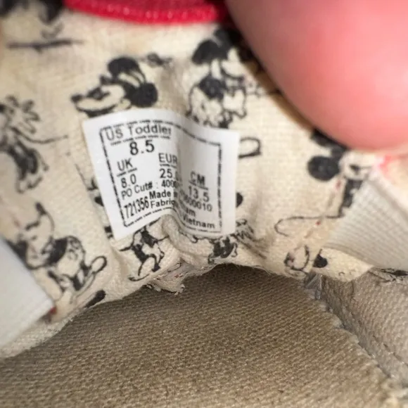Vans Shoes Vans X Disney Authentic Gore Minnie Mouse Bow 8.5 toddler