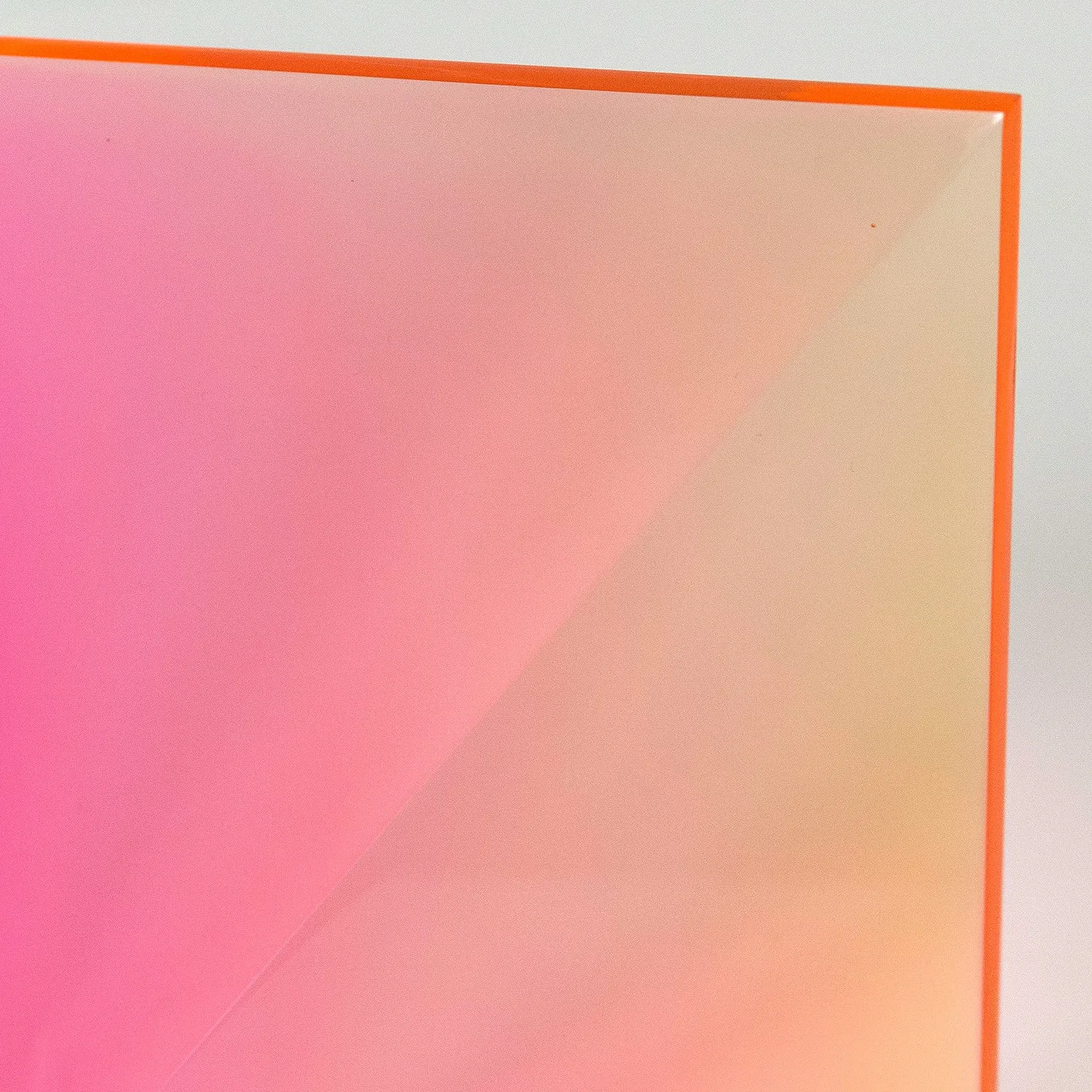 VASA MIHICH "ORANGE WEDGE" SCULPTURE, 2002