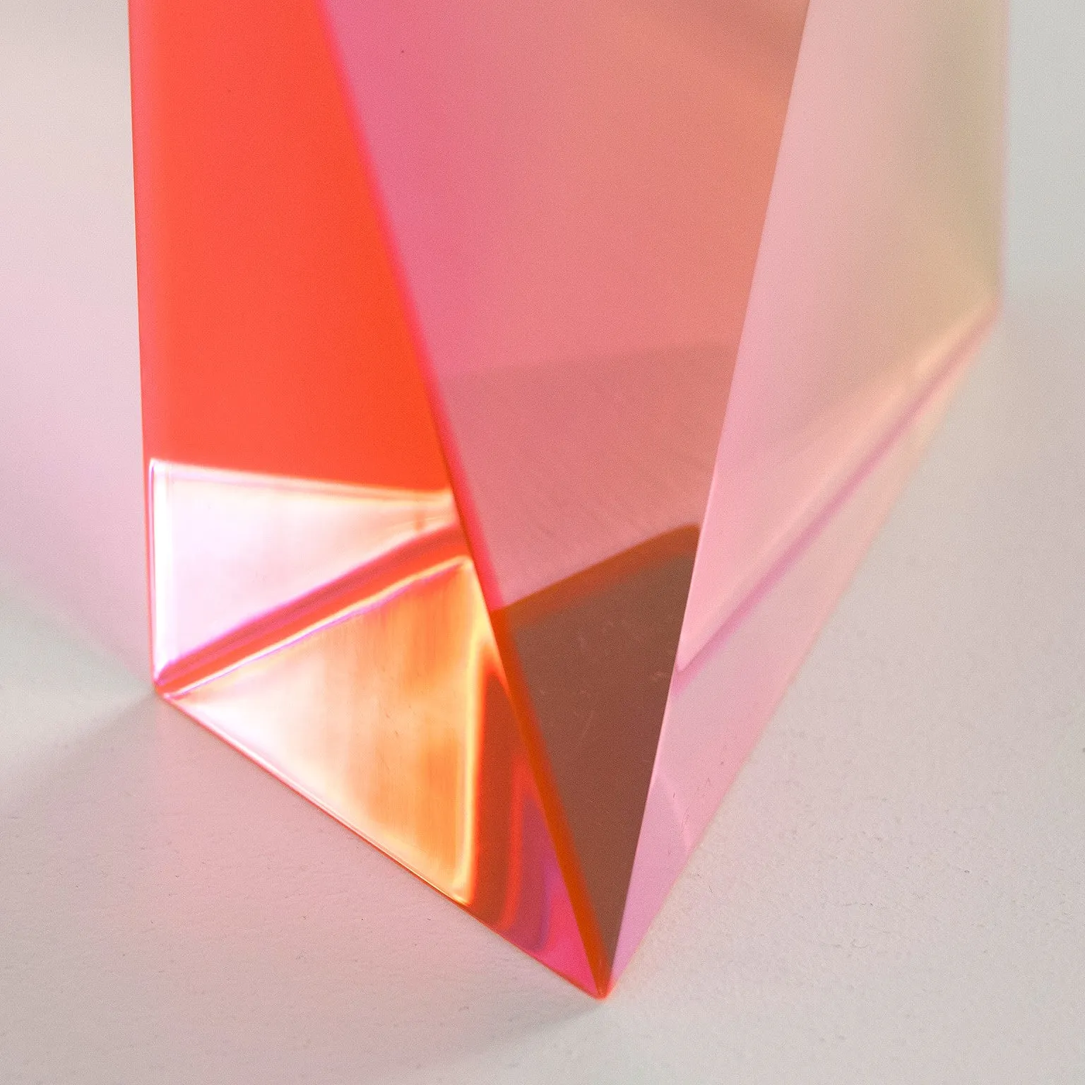VASA MIHICH "ORANGE WEDGE" SCULPTURE, 2002