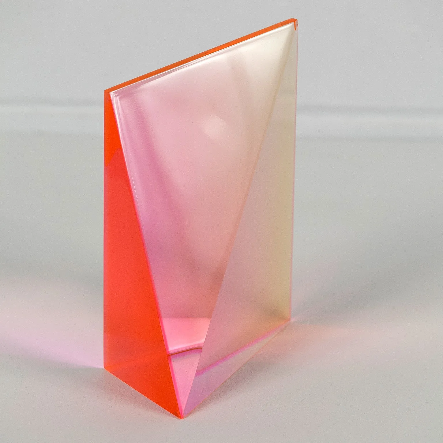 VASA MIHICH "ORANGE WEDGE" SCULPTURE, 2002