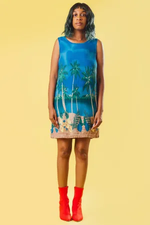 Vintage 90's Hawaiian Mini Dress | S