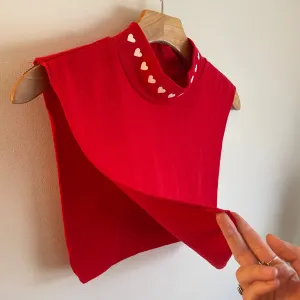Vintage Blair Dickie with heart collar // OSFM
