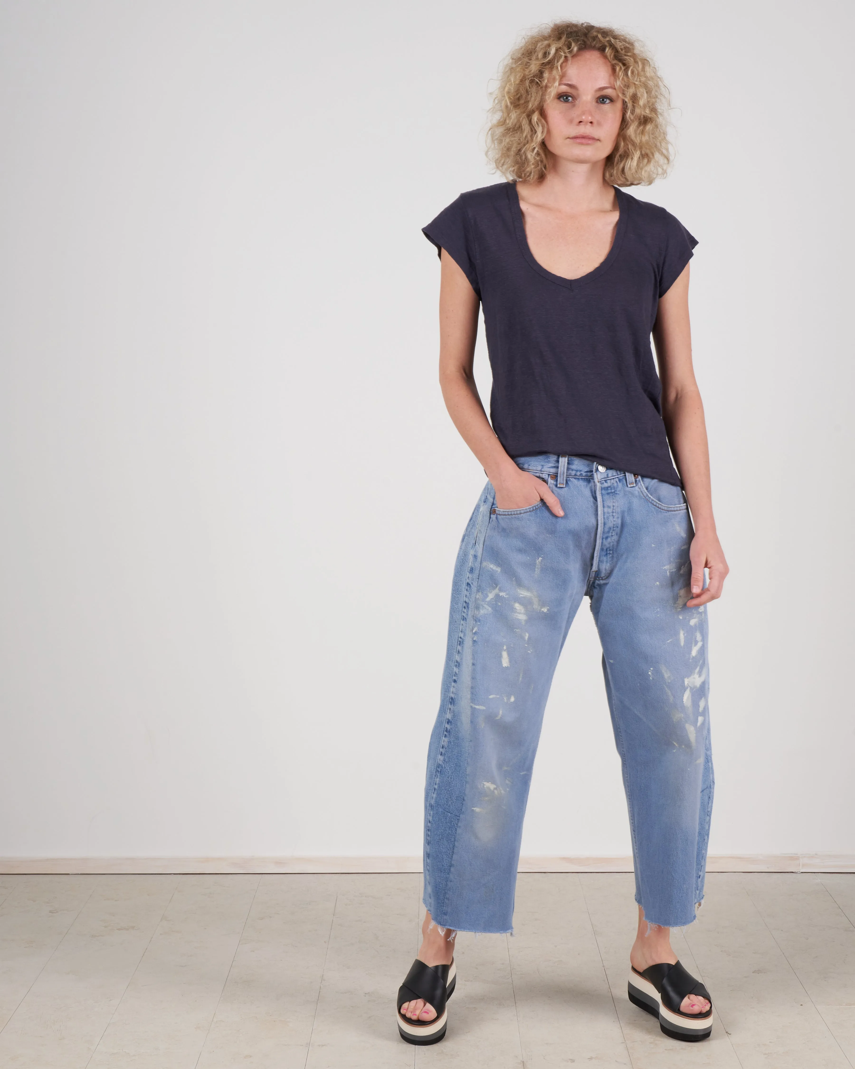 vintage lasso jean - faded indigo
