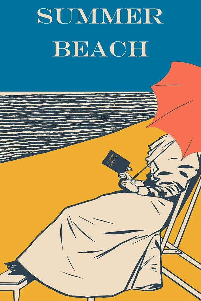 Vintage Travel: Summer Beach