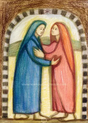 Visitation Art Print