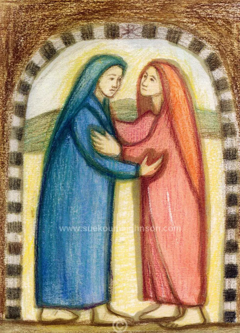 Visitation Art Print