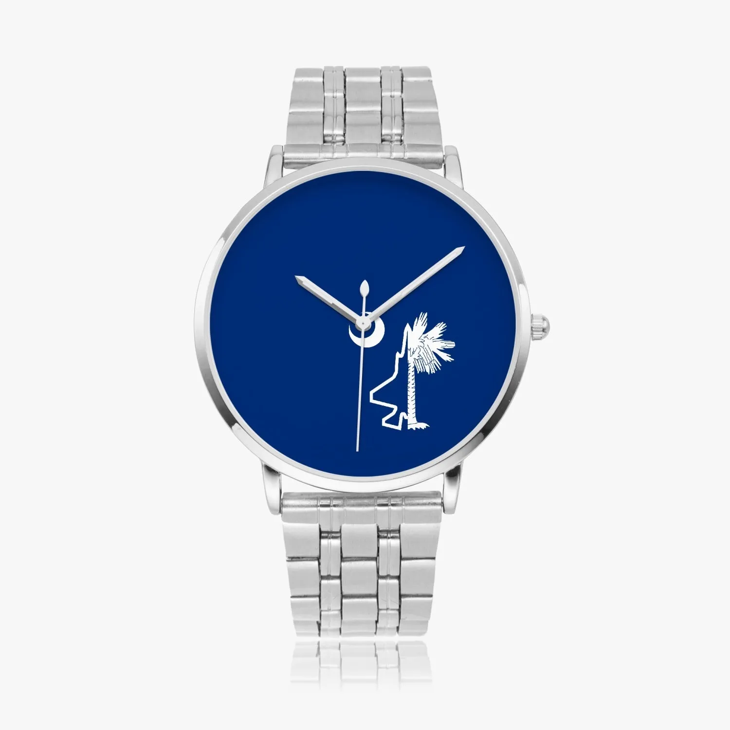 VMFAT-501 Mens Steel Strap Quartz Watch